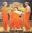 Albert Moore Midsummer painting